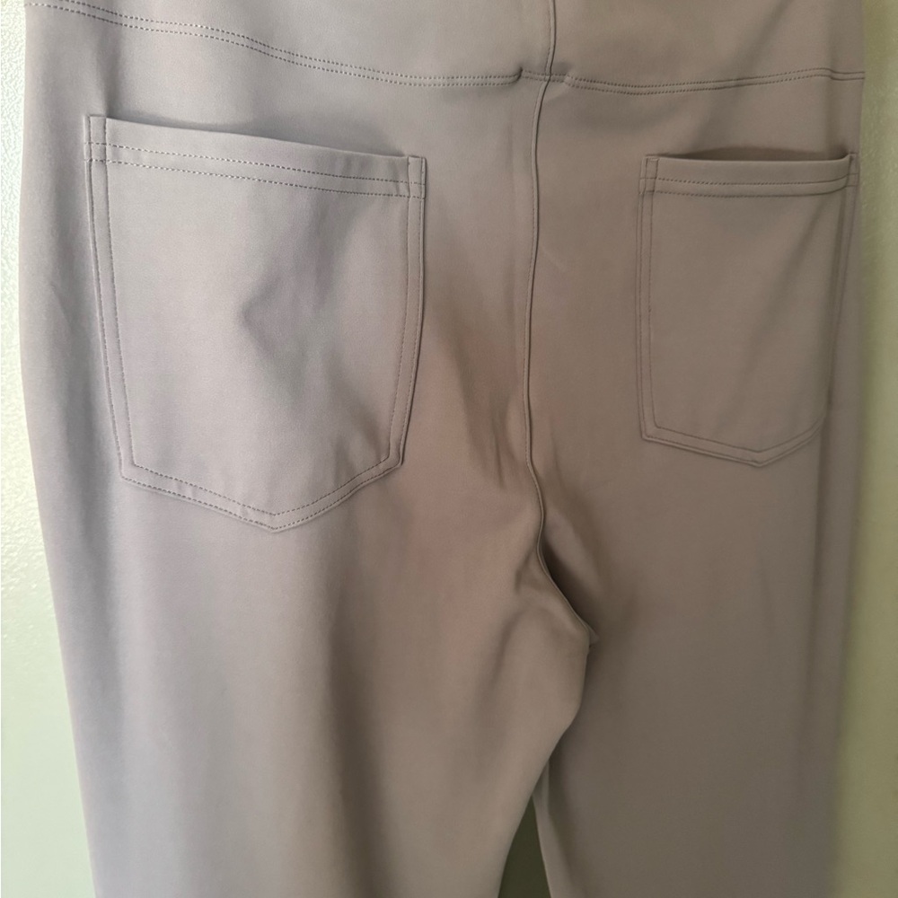 Halara Flex™ High Waisted Back Side Pocket Slight Flare Work Pants - Picture 9 of 9